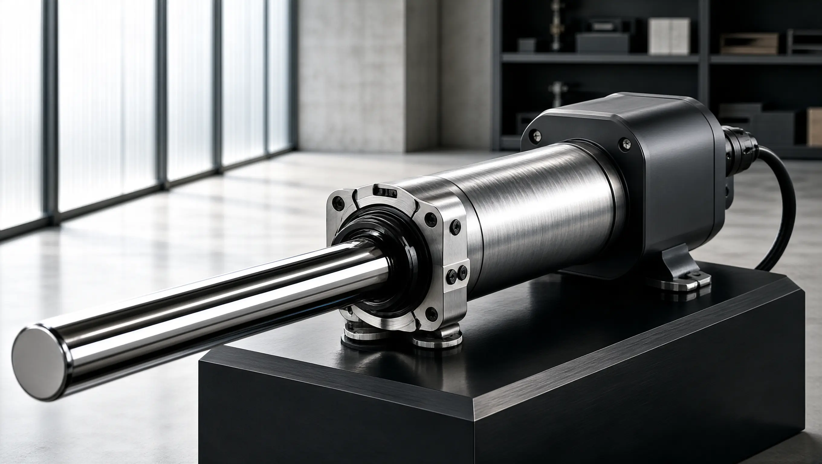 微型伺服电缸重量约105g至230g轻量化设计